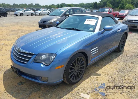 2006 Chrysler Crossfire Limited из США, поврежденный, VIN 1C3AN65L06X063275